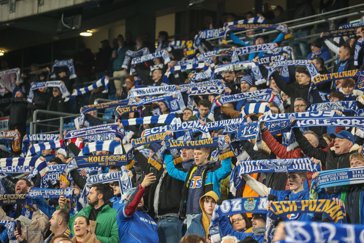Lech Poznań - Pogoń Szczecin. Zdjęcia kibiców na meczu Fortuna Pucharu Polski