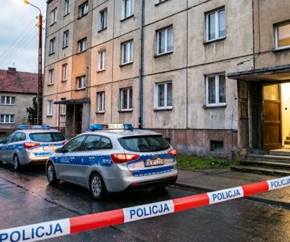 Makabryczne odkrycie na klatce schodowej. Nie żyje 46-latek