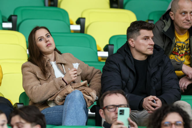 GKS Katowice - Lechia Gdańsk: Zdjęcia kibiców i zawodników z meczu 25. kolejki PKO BP Ekstraklasy