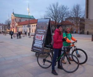 Rowerzyści i rolkarze razem! Referendalna Masa Krytyczna