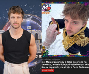 Sprzątanie to było za mało! Maciej Musiał oferuje się do tańca i rozgrzewa fanów