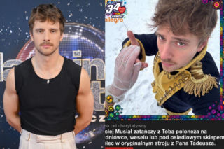 Sprzątanie to było za mało! Maciej Musiał oferuje się do tańca i rozgrzewa fanów