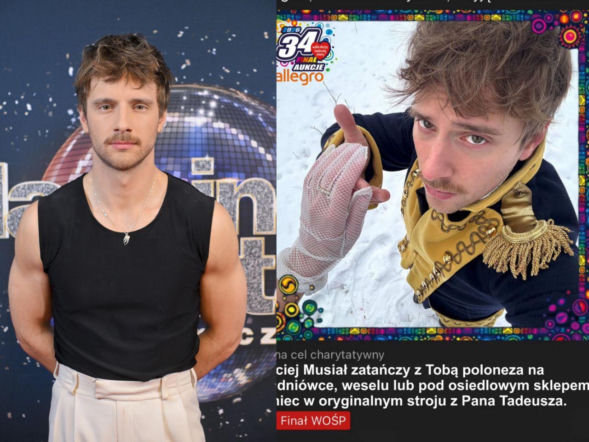 Sprzątanie to było za mało! Maciej Musiał oferuje się do tańca i rozgrzewa fanów