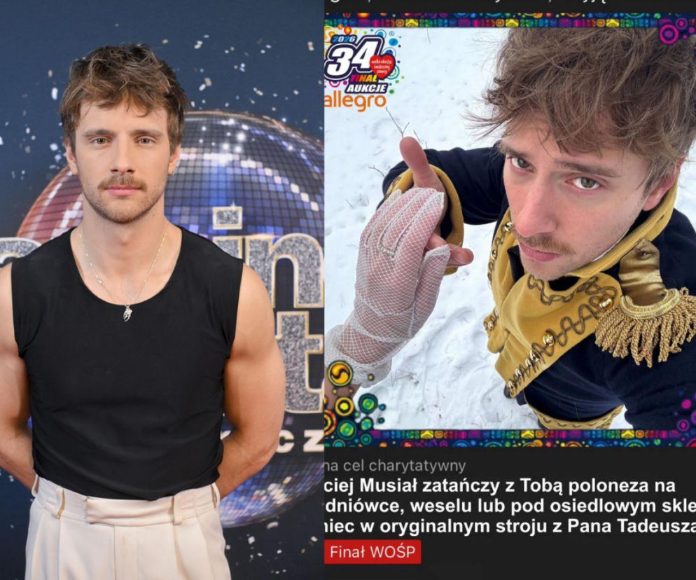 Sprzątanie to było za mało! Maciej Musiał oferuje się do tańca i rozgrzewa fanów