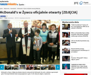 Ale JAJA! Ksiądz poświęcił McDonald'sa w Żywcu!