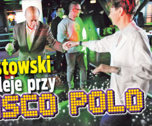 Rostowski  szaleje  przy Disco Polo