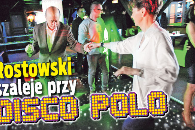 Rostowski  szaleje  przy Disco Polo