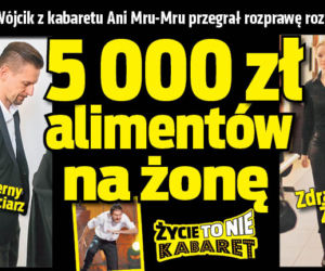 5 000 zł alimentów na żonę