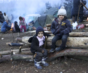 Migranci na granicy polsko-białoruskiej