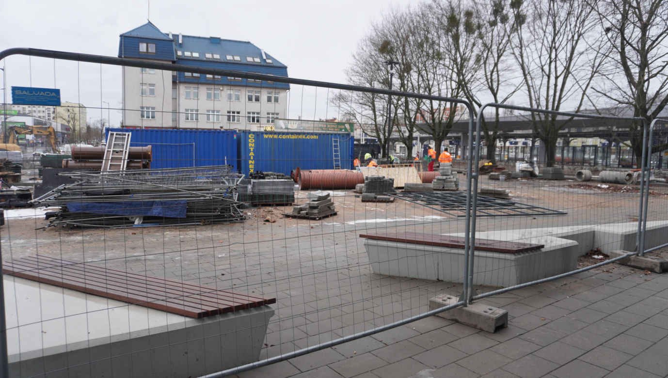 Nowy dworzec PKP w Olsztynie zostanie udostępniony w styczniu. Na jakim etapie są prace? [ZDJĘCIA]