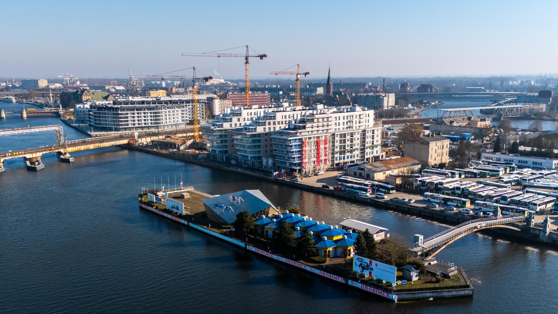 Waterfront w Szczecinie