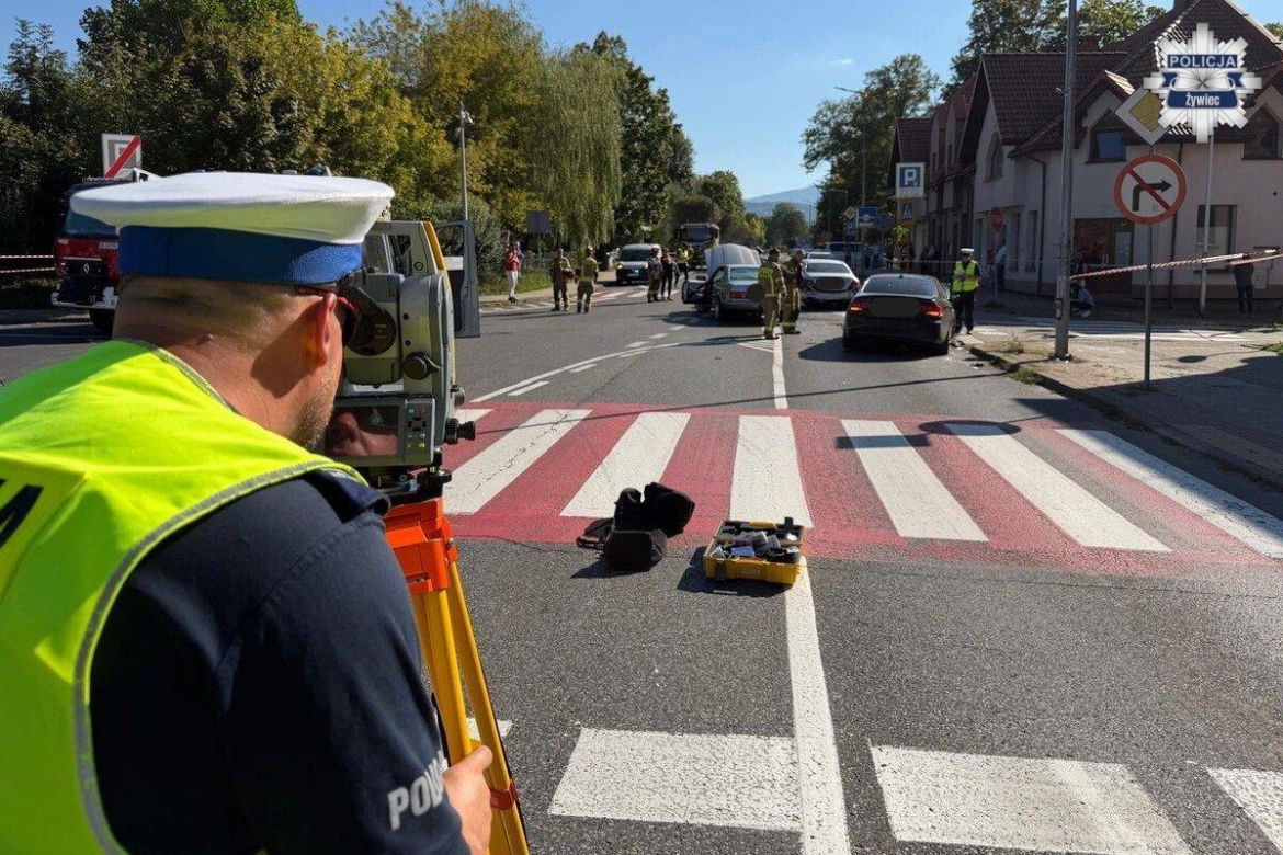 Tragiczny wypadek w Żywcu