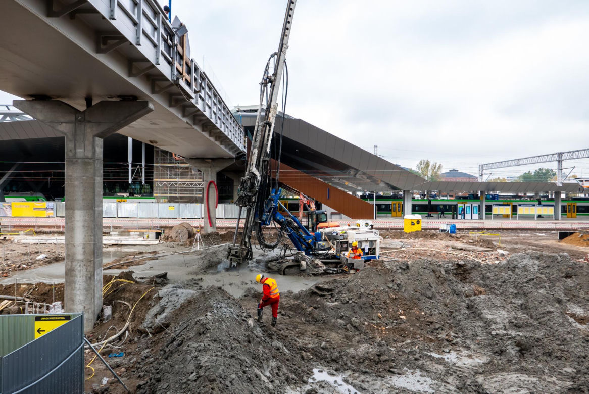 Remont Warszawy Zachodniej, październik 2023