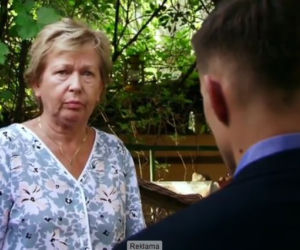 Na Wspólnej, odcinke 2931 Babcia (Aleksandra Górska), Darek (Michał Mikołajczak)