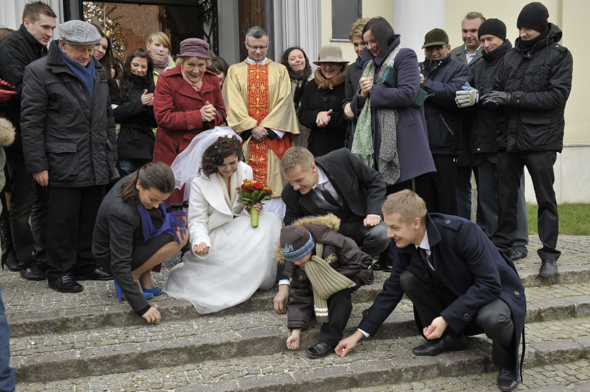 Ślub Katarzyny Cichopek na planie "M jak miłość"