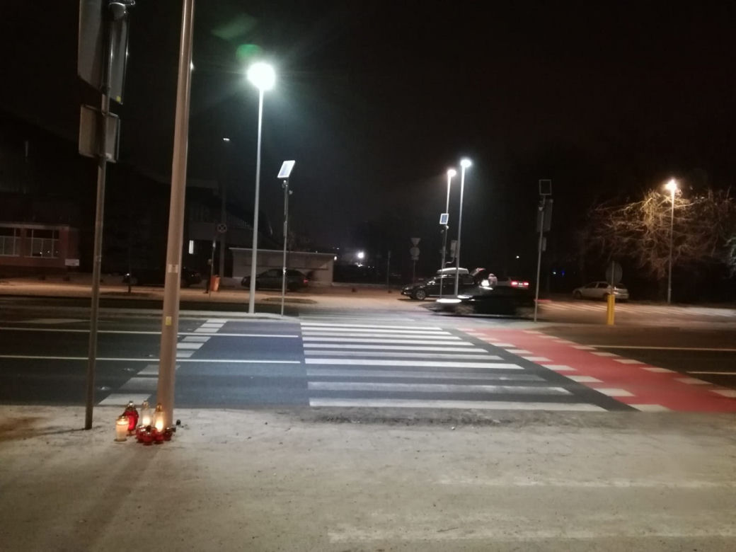Śmiertelny wypadek miał miejsce przy ul. Bema w Toruniu, tuż obok lodowiska Tor-Tor