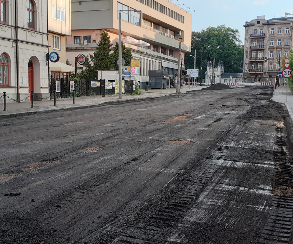 Prace prowadzone są m. in. na ul. Lipowej
