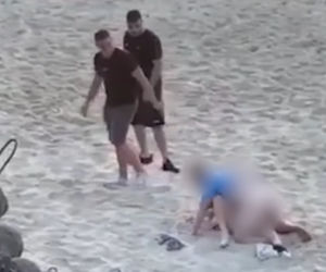 Seks na plaży w Mielnie