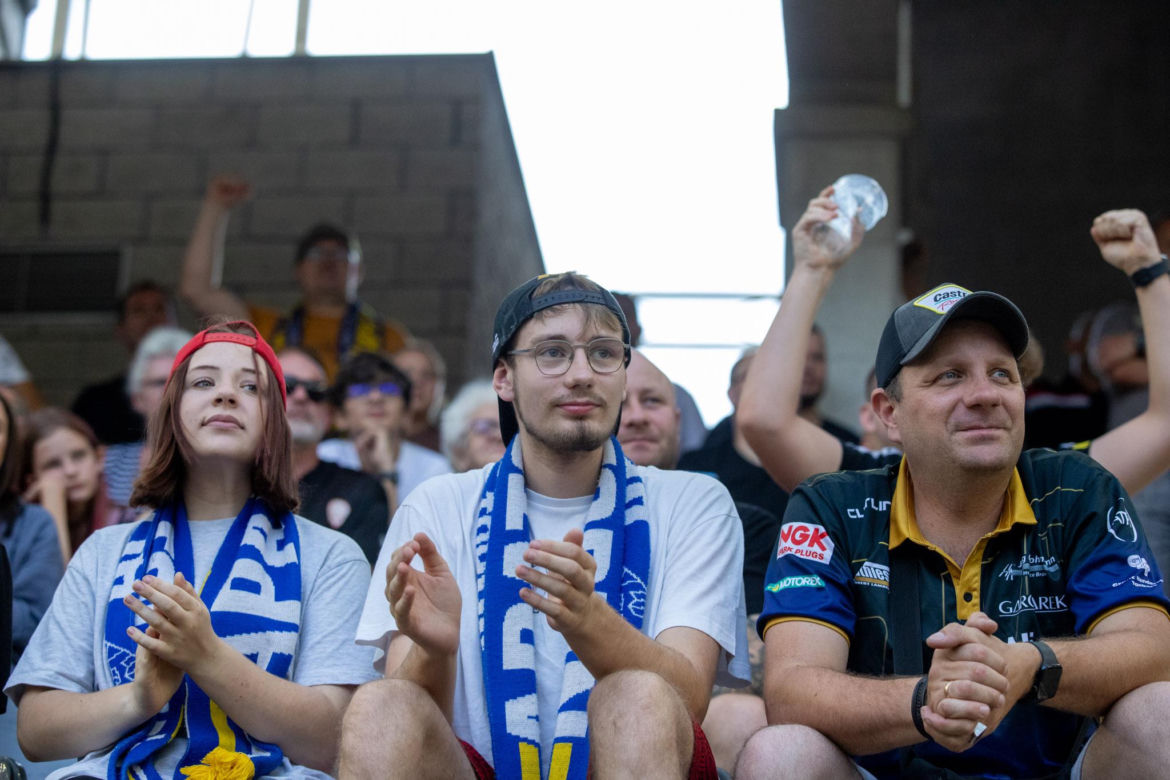 PRES Grupa Deweloperska Toruń - Gezet Stal Gorzów, zdjęcia kibiców i zawodników z meczu 13. kolejki PGE Ekstraligi