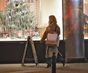 Anna Kalczyńska na zakupach