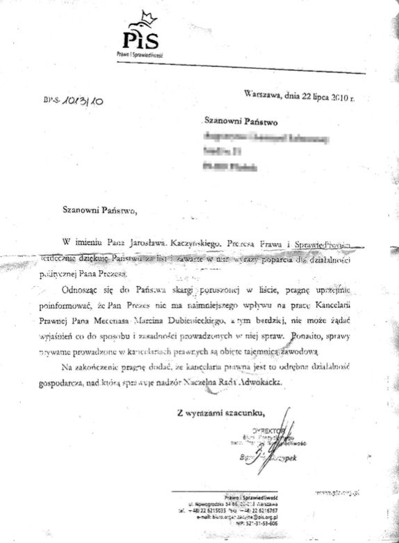 Dubieniecki! Oddaj moje pieniądze!