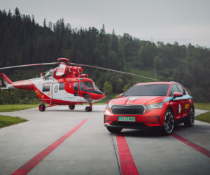 Elektryczna Skoda Enyaq iV w służbie TOPR