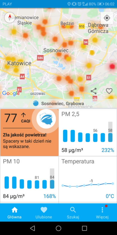 Fatalna jakość powietrza na Śląsku