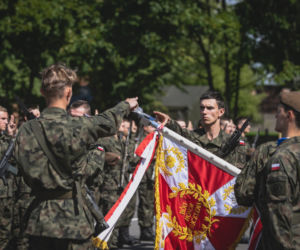 Przysięgę wojskową w Braniewie złożyło prawie 60 ochotników