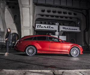 Anna Mucha w Mercedesie CLS Shooting Brake