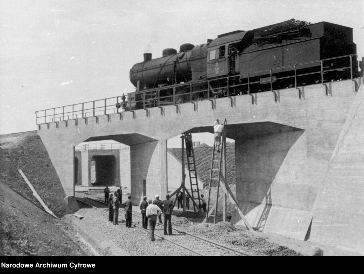 Dworzec Warszawa Zachodnia w latach 30.