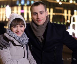 M jak miłość odc. 1059. Janka (Joanna Osyda), Wojtek (Mateusz Janicki)