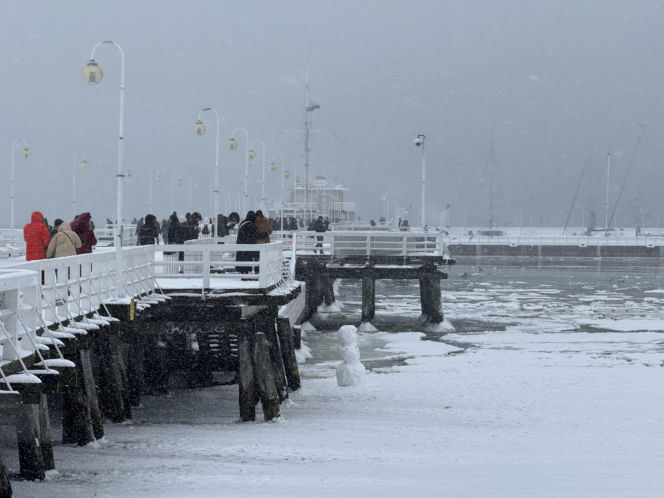 Bałtyk zimową porą, uchwycony w kadrach