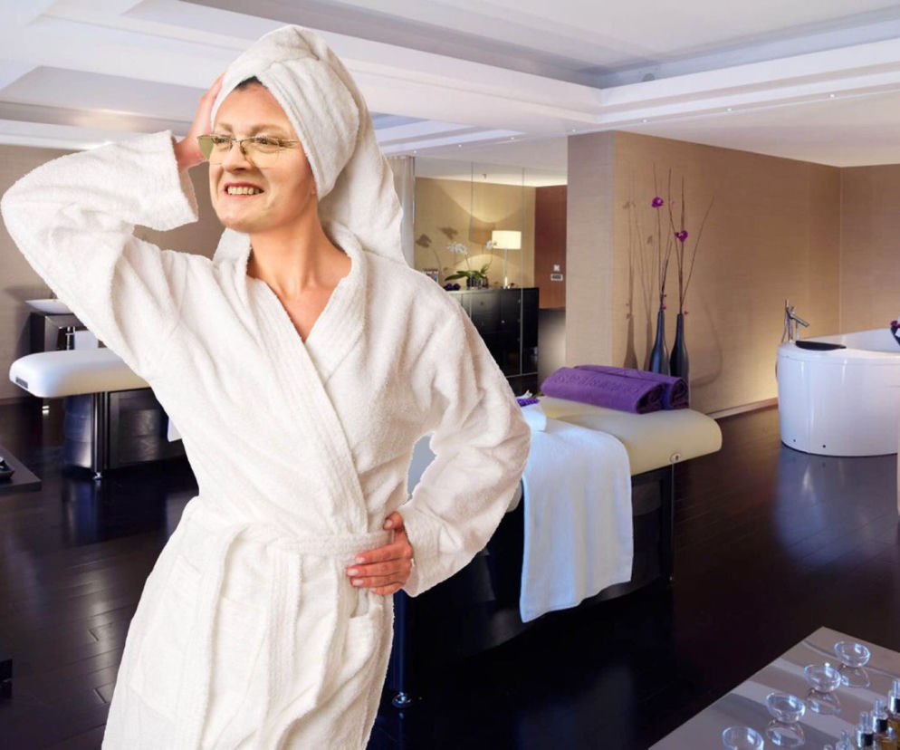 Krystyna Pawłowicz w SPA Memy