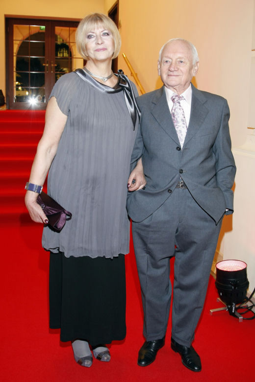 Witold Pyrkosz i jego żona Krystyna