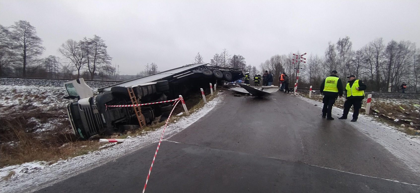 Cudem uniknął śmierci. Poważny wypadek na torach