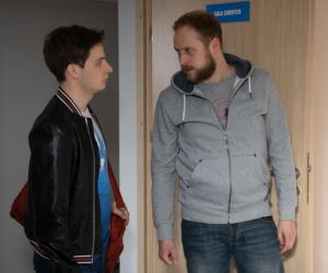 Na Wspólnej odc. 2906. Paweł (Grzegorz Kwiecień), Tomek (Krzysztof Chodorowski)