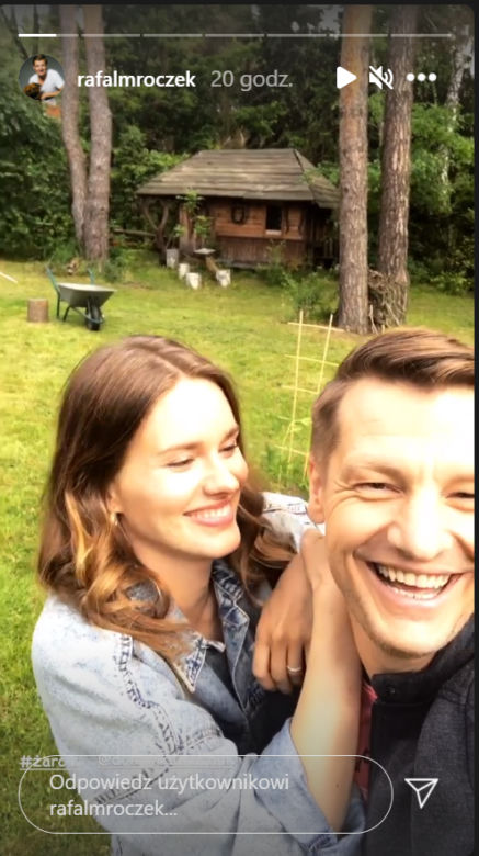 M jak miłość po wakacjach 2021. Paweł (Rafał Mroczek), Franka (Dominika Kachlik)