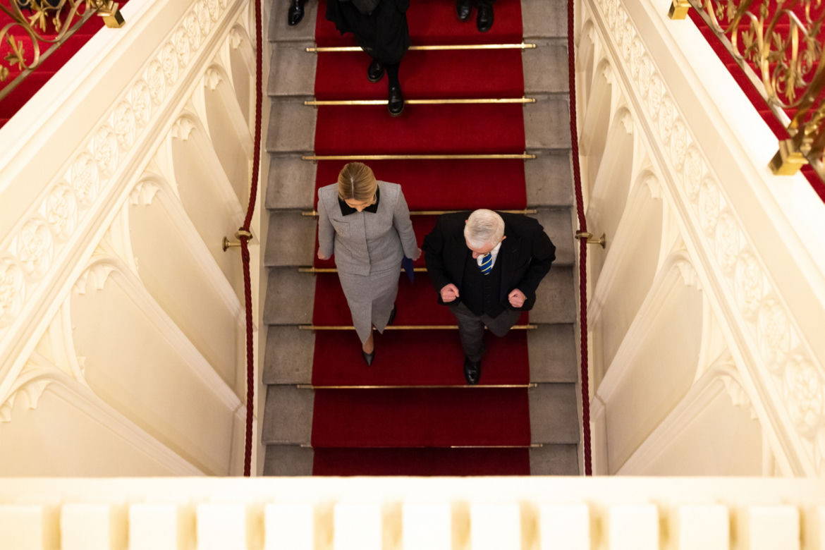 Ołena Zełenska w Londynie