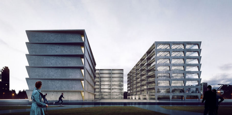 Kompleks biurowy P4 – nowa realizacja Jemsów jak siedziba wydawnictwa Agora? [GALERIA]