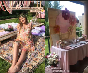 Baby shower Agnieszki Kaczorowskiej