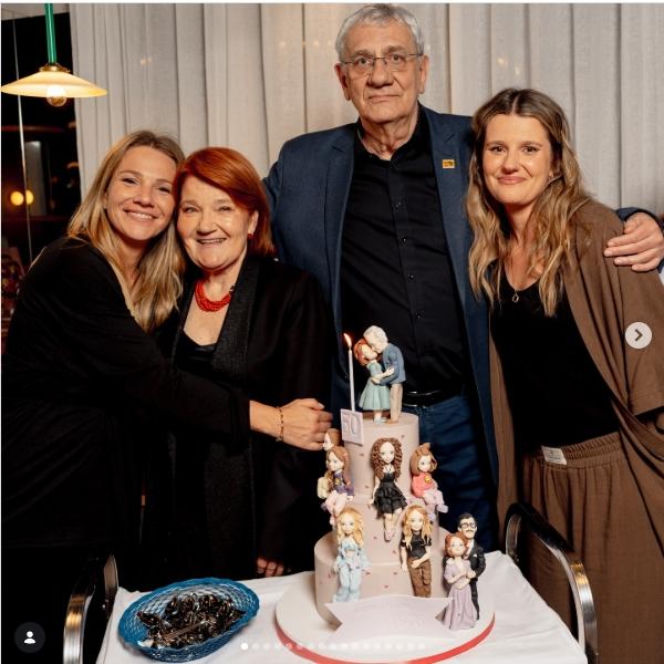 Wiktor Zborowski i Maria Winiarska obchodzą złote gody