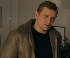 Barwy szczęścia, odcinek 3414: Hubert (Marek Molak), Asia (Anna Gzyra-Augustynowicz), Adam (Kamil Studnicki)
