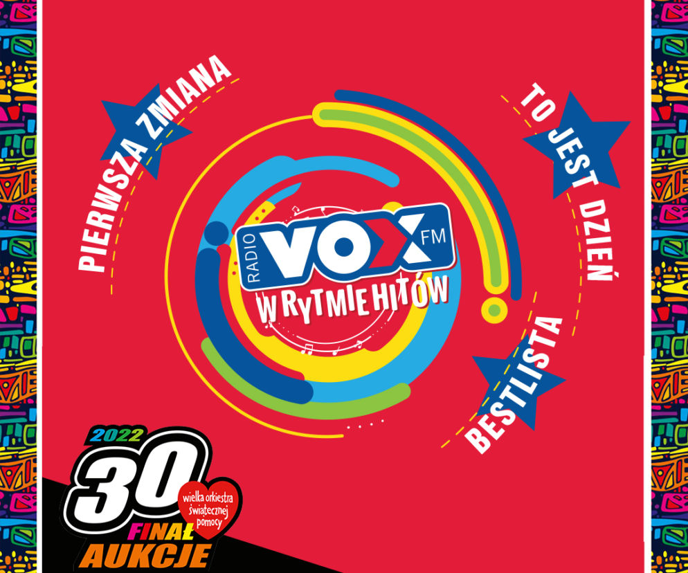 WOŚP 2022 w VOX FM czyli poprowadź ulubiony program na żywo!