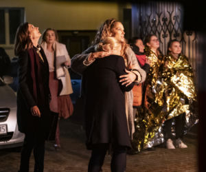 Przyjaciółki, 15 sezon odc. 171. Anka (Magdalena Stużyńska), Inga (Małgorzata Socha), Patrycja (Joanna Liszowska), Zuza (Anita Sokołowska)