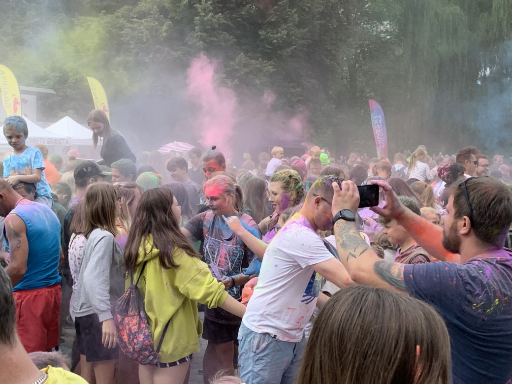 Holi Święto Kolorów Sosnowcu