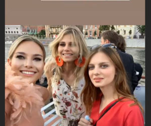 Ślub Moniki Mazur i Tomasza Chrapusty. Joanna Kuberska, Izabela Zwierzyńska, Weronika Humaj na weselu