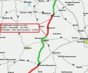 Podpisanie umowy na kolejny odcinek S61