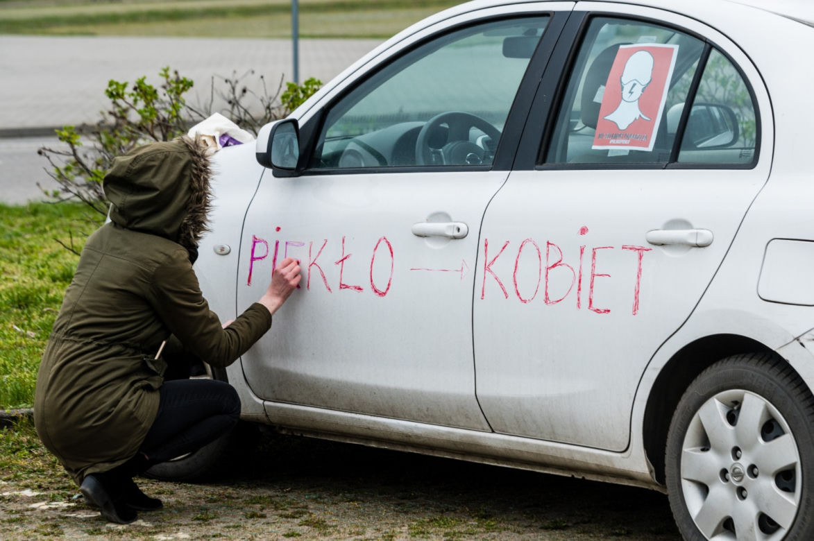 Strajk kobiet w Trójmieście. Awantura w centrum Gdańska