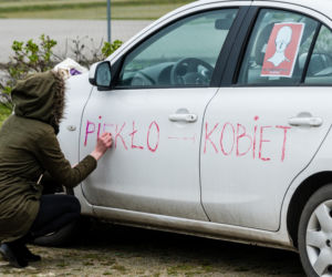 Strajk kobiet w Trójmieście. Awantura w centrum Gdańska