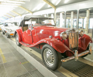Otwarcie muzeum motoryzacji w fabryce FSO w Warszawie